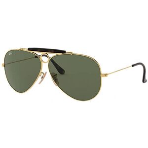 Ray-Ban Shooter RB3138 - 181/62 (or/vert classique) - Publicité Ray-Ban Shooter RB3138 - 181/62 (or/vert classique) - Publicité