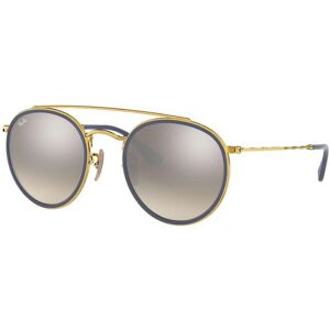 Ray-Ban Ponte Dupla Redonda RB3647N - 002/R5 (preto/azul-cinza clássico) Ray-Ban Ponte Dupla Redonda RB3647N - 002/R5 (preto/azul-cinza clássico)
