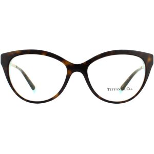 Tiffany & Co Model TF2180 8275 Butterfly Havana Crystal Blue Glasses Frames - One Size Tiffany & Co Model TF2180 8275 Butterfly Havana Crystal Blue Glasses Frames - One Size