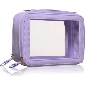 BrushArt Accessories Lavande Étui à Maquillage Transparent - Trousse de maquillage BrushArt Accessories Lavande Étui à Maquillage Transparent - Trousse de maquillage