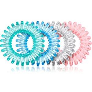 BrushArt Gumki do włosów Elastiki Clear Mix 4 szt. - Gumki do włosów BrushArt Gumki do włosów Elastiki Clear Mix 4 szt. - Gumki do włosów