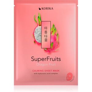 KORIKA SuperFruits Dragon Fruit Łagodząca Maska na Twarz - 25g KORIKA SuperFruits Dragon Fruit Łagodząca Maska na Twarz - 25g