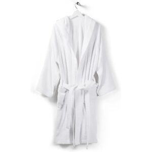 Peignoir Caleffi Blanc à Capuche - Peignoir Peignoir Caleffi Blanc à Capuche - Peignoir