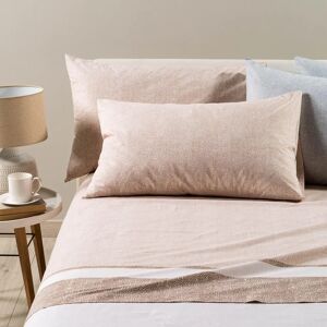 Completo lenzuola Nevada2 in cotone - Singolo, Naturale - Beige Completo lenzuola Nevada2 in cotone - Singolo, Naturale - Beige