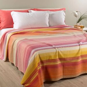 Caleffi Rainbow Light Summer Duvet Cover - Cotton Modern Single Orange Caleffi Rainbow Light Summer Duvet Cover - Cotton Modern Single Orange