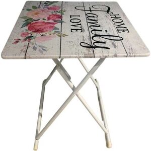 CFADDA Family Love Tavolo Pieghevole - Salvaspazio, Stile Shabby CFADDA Family Love Tavolo Pieghevole - Salvaspazio, Stile Shabby