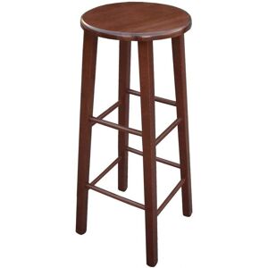 Okaffarefatto - Tabouret Noyer Sombre - Décor Rustique Moderne - Publicité Okaffarefatto - Tabouret Noyer Sombre - Décor Rustique Moderne - Publicité