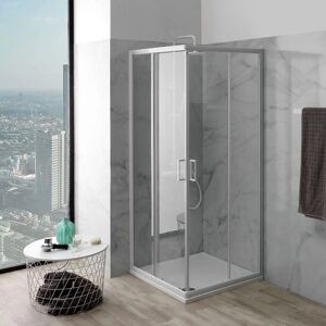 Kiamami Valentina Cabine de Douche Carrée 75x75 cm - Design Moderne Kiamami Valentina Cabine de Douche Carrée 75x75 cm - Design Moderne