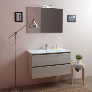 Kiamami Valentina - Armoire de Salle de Bain Moderne - 90cm - Publicité Kiamami Valentina - Armoire de Salle de Bain Moderne - 90cm - Publicité