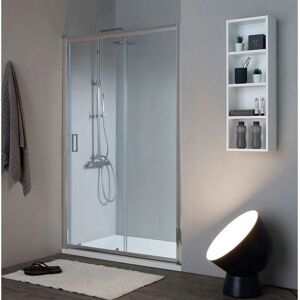 Kiamami Valentina - Porte de niche de douche en verre - Réversible, 180cm - Publicité Kiamami Valentina - Porte de niche de douche en verre - Réversible, 180cm - Publicité