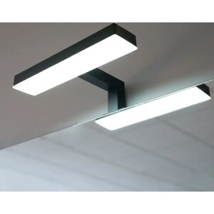 Kiamami Valentina - Lámpara LED para espejo de baño en acabado negro - Accesorio de baño Kiamami Valentina - Lámpara LED para espejo de baño en acabado negro - Accesorio de baño