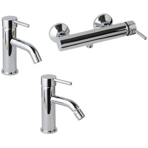 Kiamami Valentina - Juego de grifería para baño - Cromo Kiamami Valentina - Juego de grifería para baño - Cromo