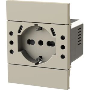 4Box USB vägguttag - kompatibel med Bticino LivingNow - Sabbia 4Box USB vägguttag - kompatibel med Bticino LivingNow - Sabbia