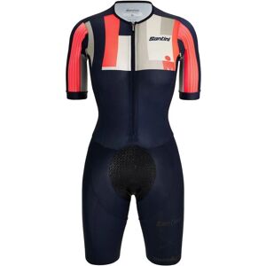 Santini Aahonoui Blue/Navy/White/Pink Triathlon Suit - Max Performance Santini Aahonoui Blue/Navy/White/Pink Triathlon Suit - Max Performance