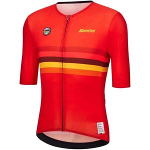 Maillot Santini UCI Campeón del Mundo España - Ropa de ciclismo ajustada Maillot Santini UCI Campeón del Mundo España - Ropa de ciclismo ajustada