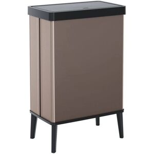 DMORA - Pattumiera Scillato - Marrón - Trash bin DMORA - Pattumiera Scillato - Marrón - Trash bin
