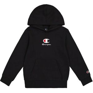 Champion Hettegenser med huva - Svart - Sportig hoodie för pojkar Champion Hettegenser med huva - Svart - Sportig hoodie för pojkar
