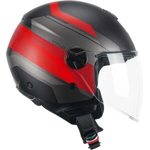 CGM - 167K FLO CITY - Negro Rojo mate - L - Helmet CGM - 167K FLO CITY - Negro Rojo mate - L - Helmet