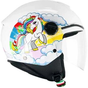 CGM - 261D - Bianco - Fucsia - Helmet CGM - 261D - Bianco - Fucsia - Helmet