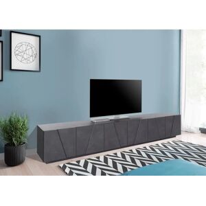 Ahd Amazing Home Design - Moderner TV-Schrank - 6 Türen, 3 Regale - Ardesia Ahd Amazing Home Design - Moderner TV-Schrank - 6 Türen, 3 Regale - Ardesia