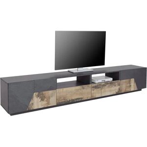 Mueble TV INOSIGN Alien - Estantes y Módulos - Negro y Madera Mueble TV INOSIGN Alien - Estantes y Módulos - Negro y Madera