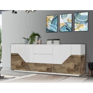 Buffet INOSIGN Alien - Moderno, Lucido, 4 ante e 3 cassetti Buffet INOSIGN Alien - Moderno, Lucido, 4 ante e 3 cassetti