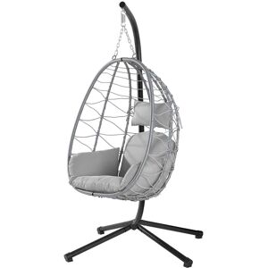 Bakaji Hängstol för trädgården - Modern avkopplingsstol Bakaji Hängstol för trädgården - Modern avkopplingsstol