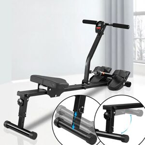 Bakaji Opvouwbare Roeitrainer met 12 Weerstandsniveaus - Fitnessapparaat Bakaji Opvouwbare Roeitrainer met 12 Weerstandsniveaus - Fitnessapparaat