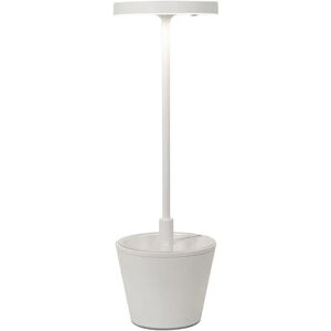 Zafferano Biały Ładowalny i Regulowany LED Lampa Stołowa - Zewnątrz/Wnętrze Zafferano Biały Ładowalny i Regulowany LED Lampa Stołowa - Zewnątrz/Wnętrze