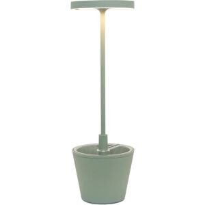ZAFFERANO Verde Salvia Reverso Lampada da tavolo ricaricabile - LED Interno/Esterno ZAFFERANO Verde Salvia Reverso Lampada da tavolo ricaricabile - LED Interno/Esterno