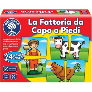 Orchard Toys - La Fattoria Da Capo A Piedi - Gioco didattico Orchard Toys - La Fattoria Da Capo A Piedi - Gioco didattico