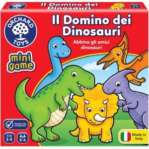 Orchard Toys: Mini Gioco - Domino dei Dinosauri Orchard Toys: Mini Gioco - Domino dei Dinosauri