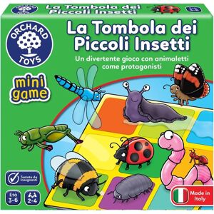 Orchard Toys - Mini Gioco - Bingo degli Insetti - Bambini 3-6 Anni Orchard Toys - Mini Gioco - Bingo degli Insetti - Bambini 3-6 Anni
