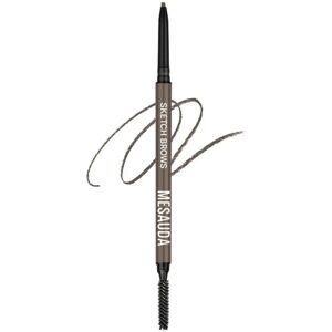 Mesauda Milano Sketch Brows Crayon à sourcils automatique - Brunette - Publicité Mesauda Milano Sketch Brows Crayon à sourcils automatique - Brunette - Publicité