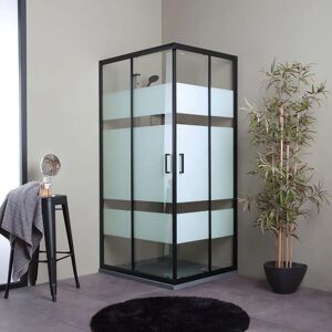 Kiamami Valentina - Cabina De Ducha Rectangular 80x120 - Moderna y Reversible Kiamami Valentina - Cabina De Ducha Rectangular 80x120 - Moderna y Reversible