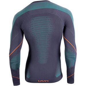 Uyn Evolutyon UW Shirt Longsleeve - Charcoal, Green, Orange Shiny - Long Sleeve Shirt Uyn Evolutyon UW Shirt Longsleeve - Charcoal, Green, Orange Shiny - Long Sleeve Shirt