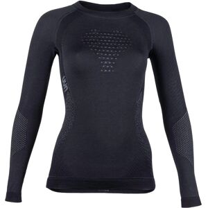 UYN Women Long Sleeve Shirt FUSYON - Black/Anthracite - Long Sleeve Shirt - Women UYN Women Long Sleeve Shirt FUSYON - Black/Anthracite - Long Sleeve Shirt - Women