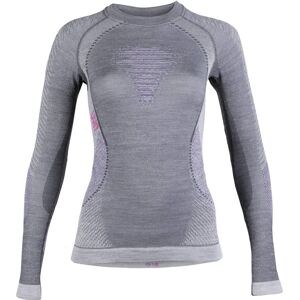 UYN Fusyon UW Shirt Gray - Merino Long Sleeve - Ski & Winter UYN Fusyon UW Shirt Gray - Merino Long Sleeve - Ski & Winter