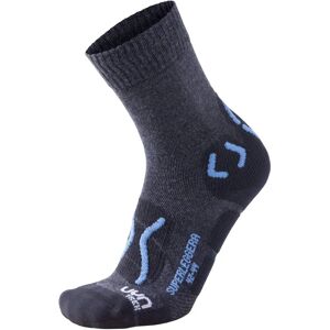 Uyn Trekking Superleggera Socks - Anthracite, Black - 45-47 - Trekking Socks Uyn Trekking Superleggera Socks - Anthracite, Black - 45-47 - Trekking Socks
