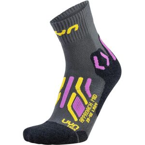 Uyn Trekking Approach Mid Socks - Breathable, Shock Absorbing, Quick Drying - Socks Uyn Trekking Approach Mid Socks - Breathable, Shock Absorbing, Quick Drying - Socks