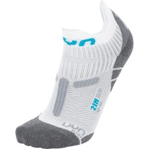 Uyn Men's White Grey Running Socks - Socks Uyn Men's White Grey Running Socks - Socks