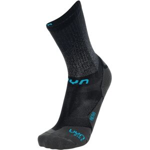 Uyn Calcetines Aero de Ciclismo Negros - Calcetines ligeros y transpirables Uyn Calcetines Aero de Ciclismo Negros - Calcetines ligeros y transpirables