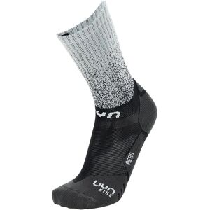 Uyn Cycling Aero Socks Black White - Cycling Socks Uyn Cycling Aero Socks Black White - Cycling Socks
