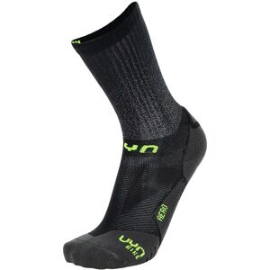 Uyn Calcetines Aero para Ciclismo - Negro - Lime - 35-38 Uyn Calcetines Aero para Ciclismo - Negro - Lime - 35-38