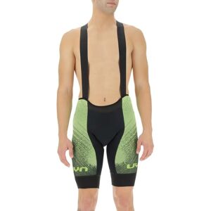 Uyn Racefast OW Bib Short - Black/Yellow - XL Cycling Gear Uyn Racefast OW Bib Short - Black/Yellow - XL Cycling Gear