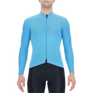 Chemise à Manches Longues UYN - Turquoise - Respirante & Ergonomique - Publicité Chemise à Manches Longues UYN - Turquoise - Respirante & Ergonomique - Publicité