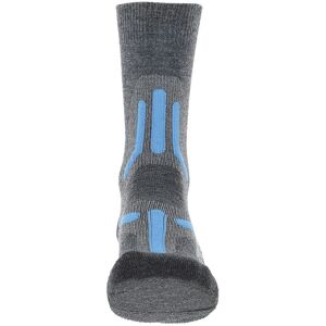 Uyn Trekking 2IN Merino Mid Socks - Kvinna - Grå/Turkos - 39-40 - Strumpor Uyn Trekking 2IN Merino Mid Socks - Kvinna - Grå/Turkos - 39-40 - Strumpor