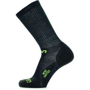 Uyn Cycling Aero Winter Socks - Black - Merino - Aero - Socks Uyn Cycling Aero Winter Socks - Black - Merino - Aero - Socks