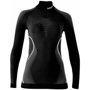 Uyn Evolutyon UW Shirt Lange Mouw Turtle Neck - Zwart/Antraciet/Wit - S/M Uyn Evolutyon UW Shirt Lange Mouw Turtle Neck - Zwart/Antraciet/Wit - S/M
