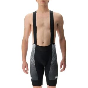 UYN Pantalones cortos con tirantes para ciclismo - Negro/Blanco - S UYN Pantalones cortos con tirantes para ciclismo - Negro/Blanco - S